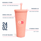 DRINKSTRIPS 24oz Studded Tumbler Collection - Limited Edition