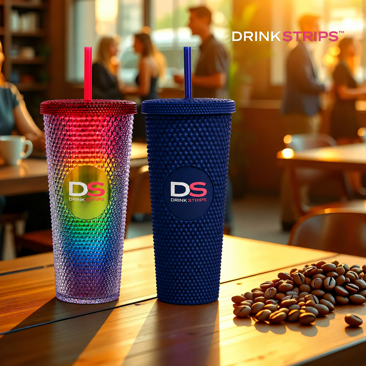 DRINKSTRIPS 24oz Studded Tumbler Collection - Limited Edition