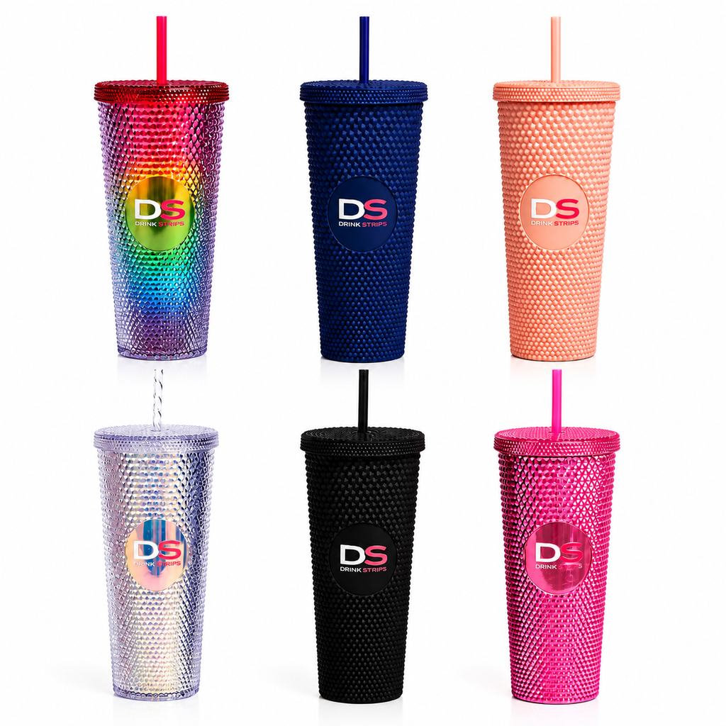 DRINKSTRIPS 24oz Studded Tumbler Collection - Limited Edition