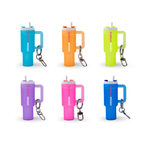 DRINKSTRIPS Mini Keychain Container - SUMMER GLOW COLLECTION (Container Only)